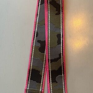 AhDorned Camouflage Strap with Pink Trim